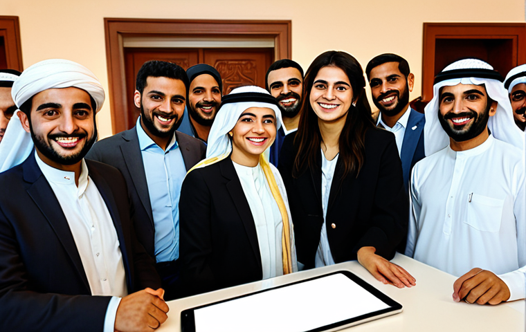 크라우드펀딩이 미치는 사회적 영향 - **Prompt 1: Community Empowerment and Trust in an Arab Setting**
"A vibrant and bustling scene i...
